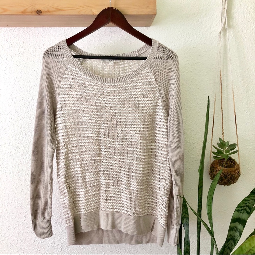 LOFT light sweater/top